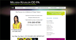 Desktop Screenshot of keuslervision.com